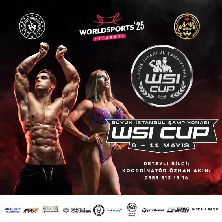 Büyük İstanbul Şampiyonası WSI CUP’25, World Sports İstanbul Fuarı Kapsamında Gerçekleşiyor!