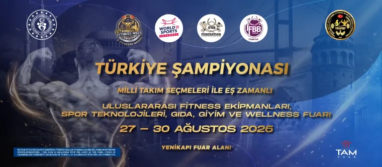 Spor Dünyası  İstanbul Fitness Week ’de Buluşuyor