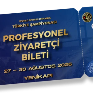 PROFESYONEL ZİYARETÇİ BİLETİ
