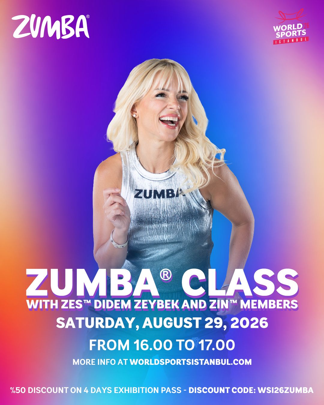 Zumba’nın Enerjisi World Sports İstanbul’da!